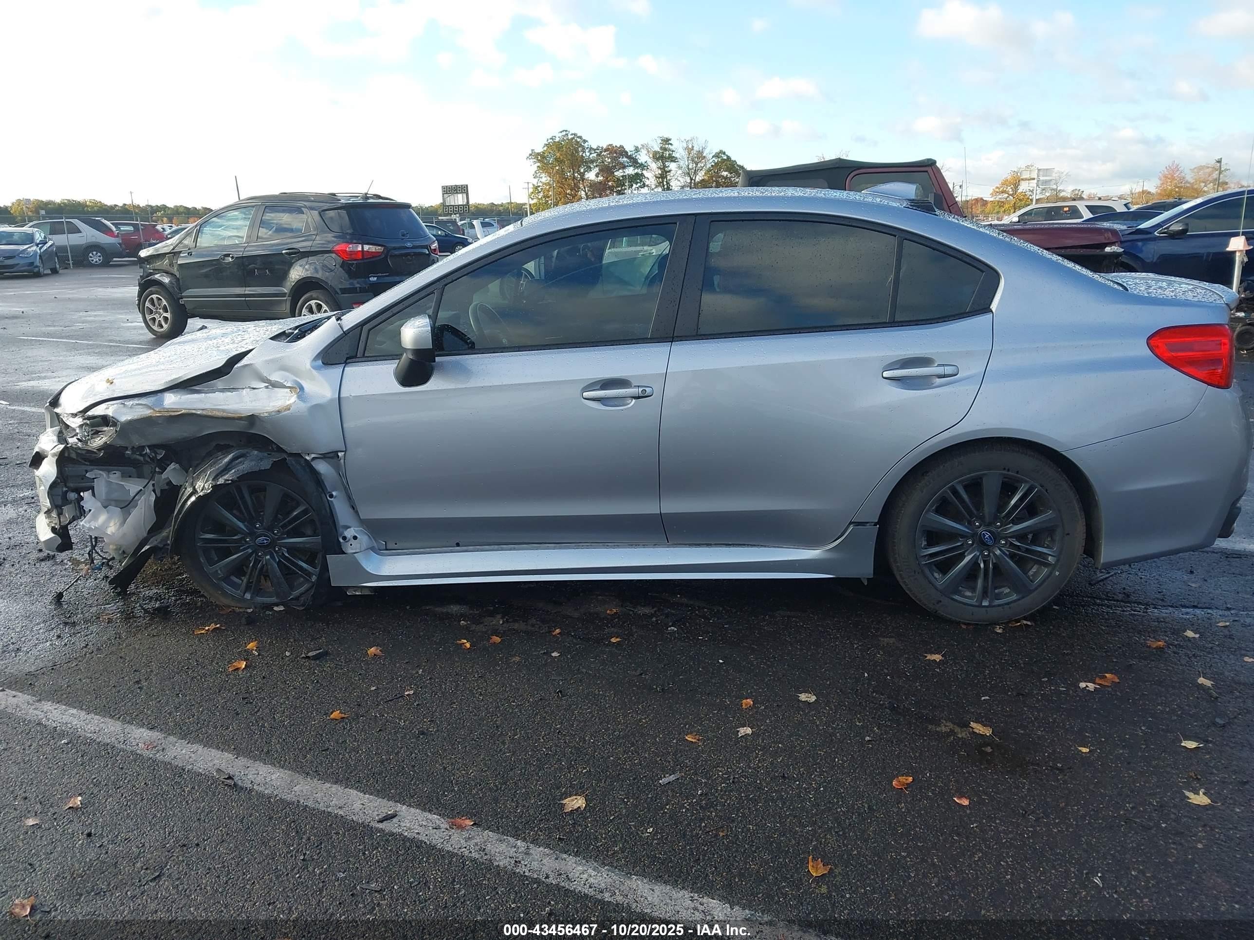 2020 Subaru Wrx   Серебряный vin: JF1VA1A62L9830710
