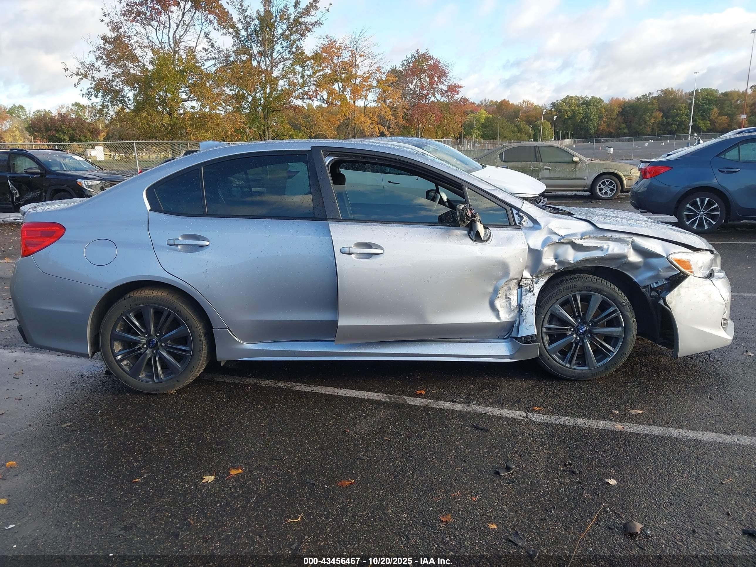 2020 Subaru Wrx   Серебряный vin: JF1VA1A62L9830710