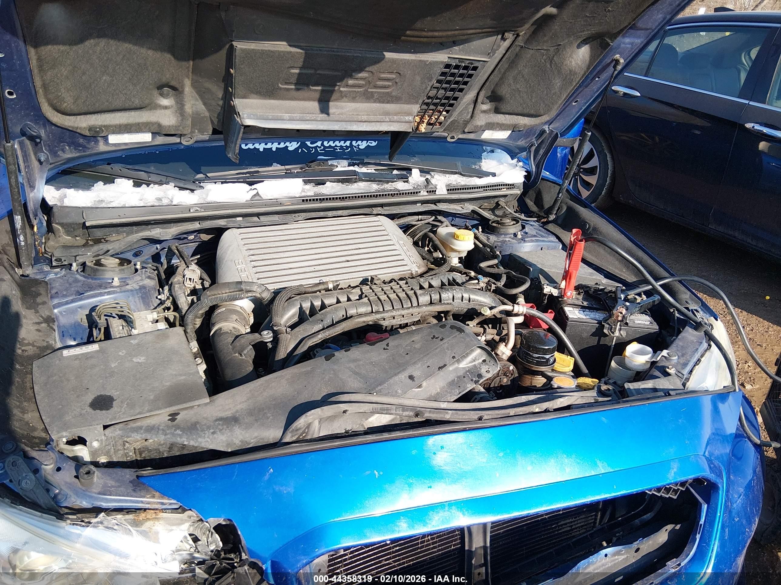 2015 Subaru Wrx   Blue vin: JF1VA1A63F9820420