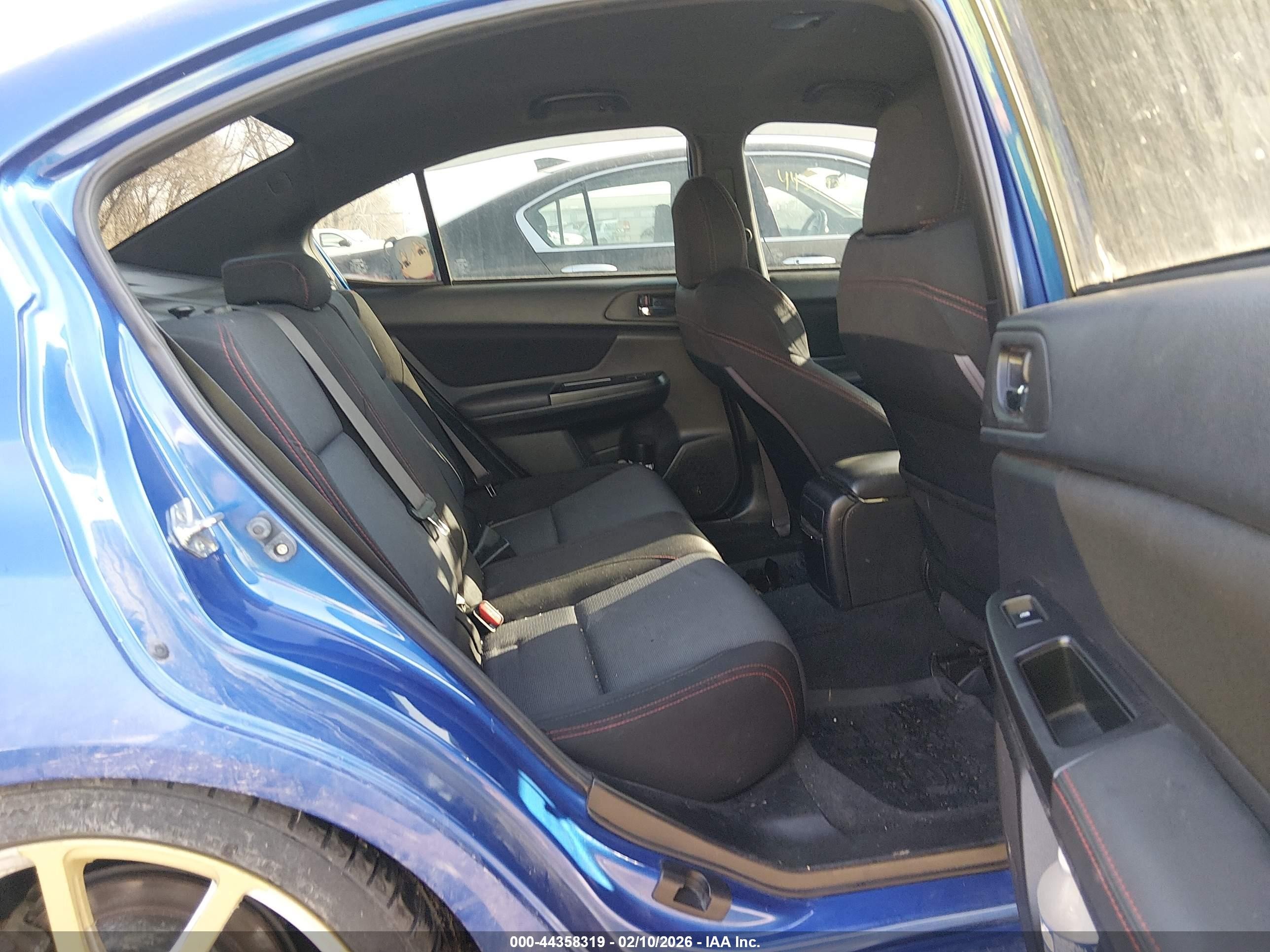 2015 Subaru Wrx   Blue vin: JF1VA1A63F9820420