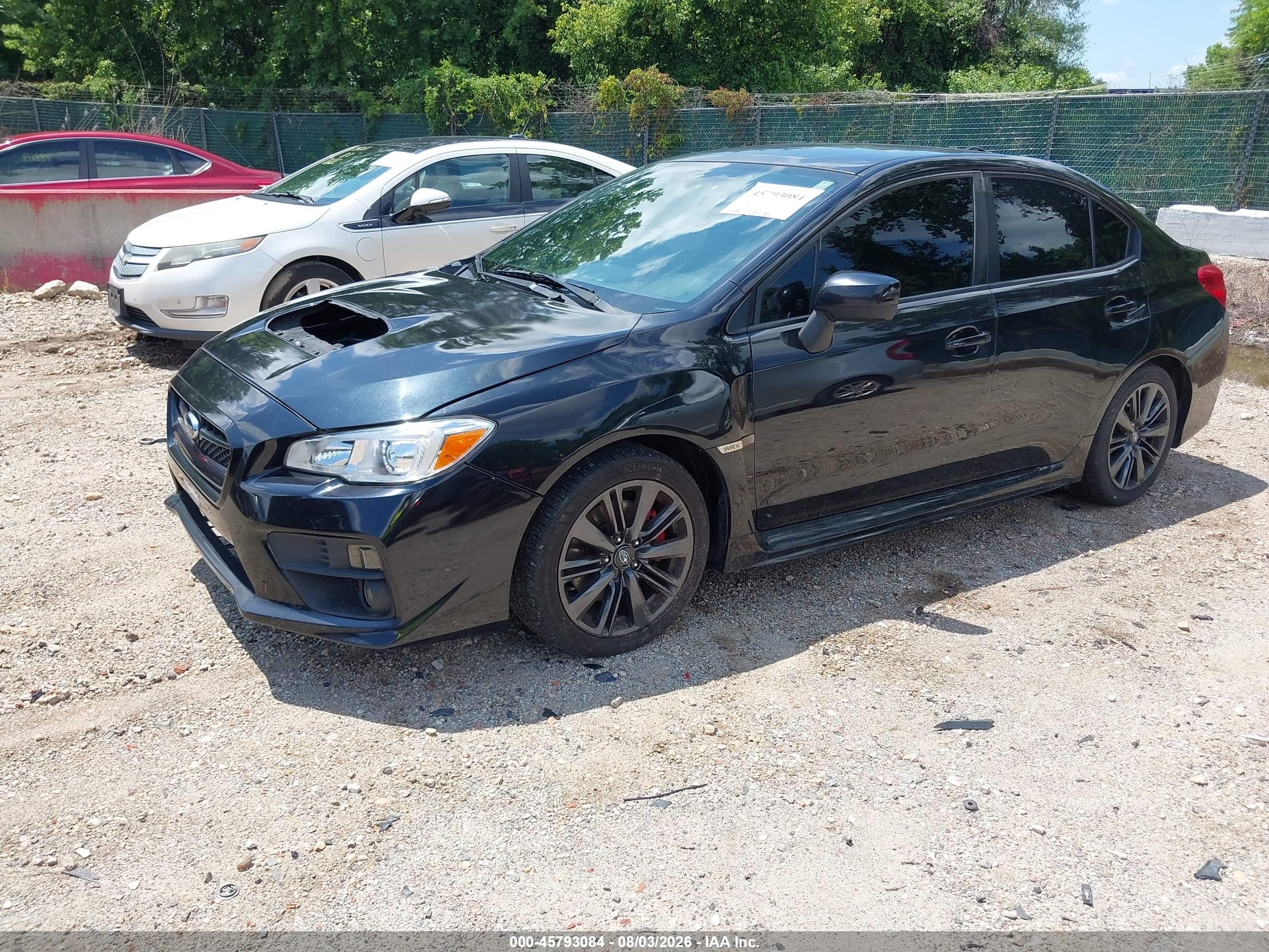 2015 Subaru Wrx   Black vin: JF1VA1A63F9827173