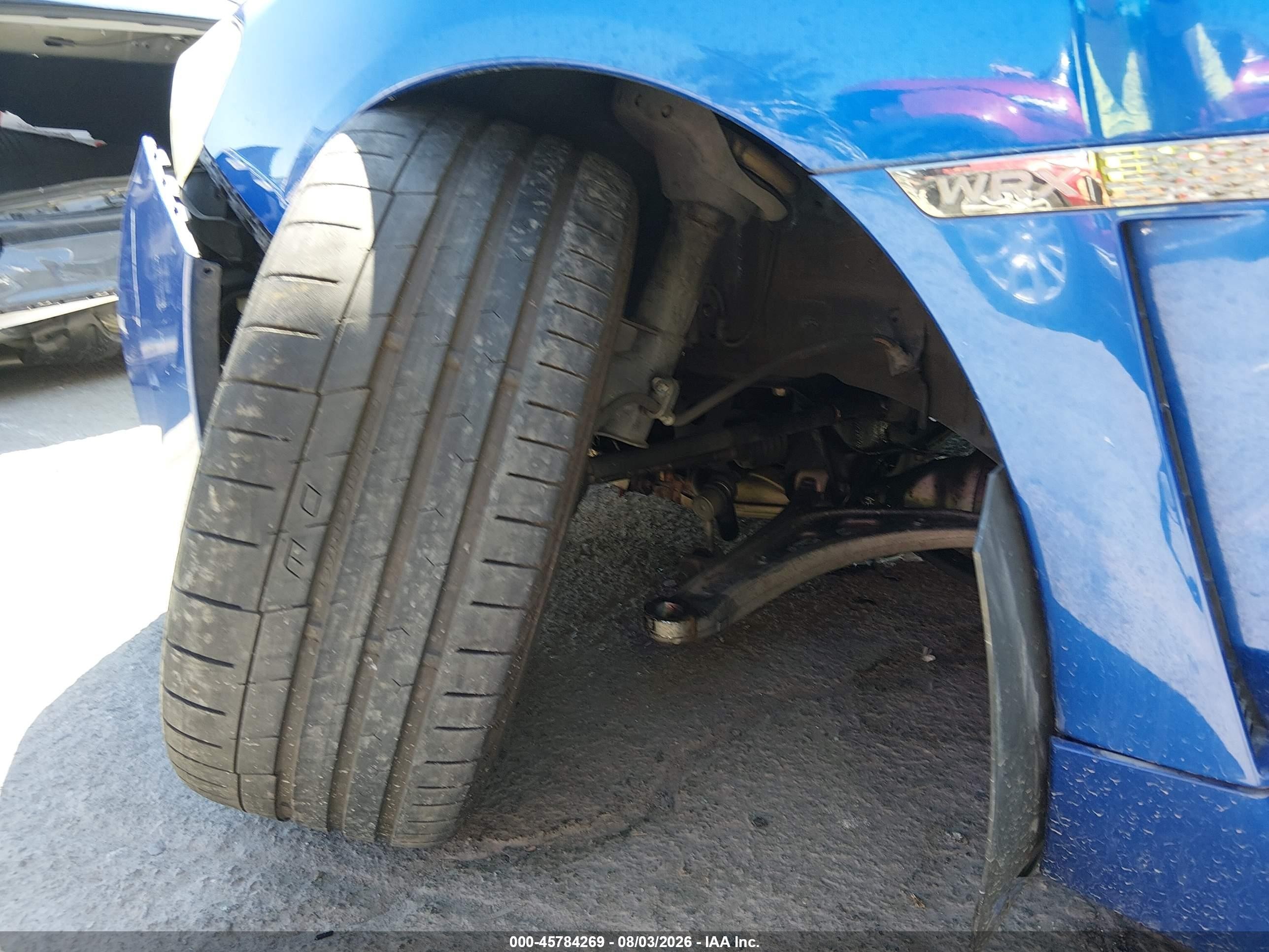 2015 Subaru Wrx   Blue vin: JF1VA1A64F9808423
