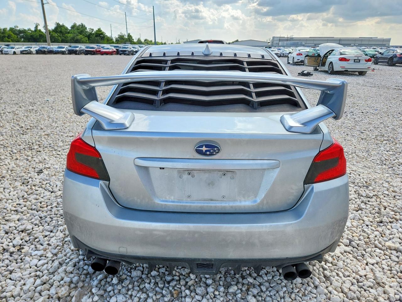 2015 Subaru Wrx Серебряный vin: JF1VA1A64F9819289