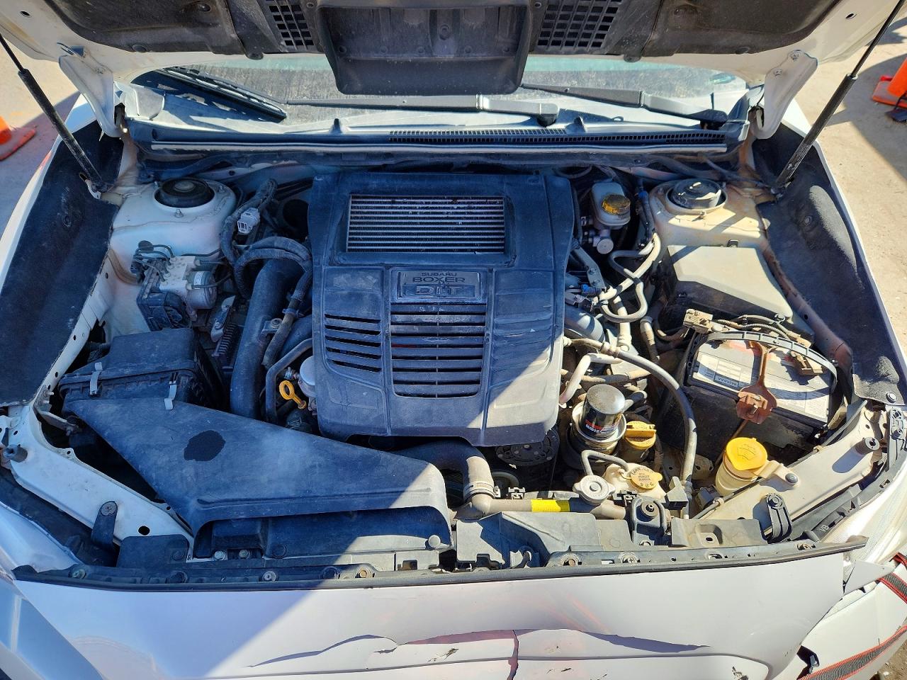 2015 Subaru Wrx Белый vin: JF1VA1A64F9832236