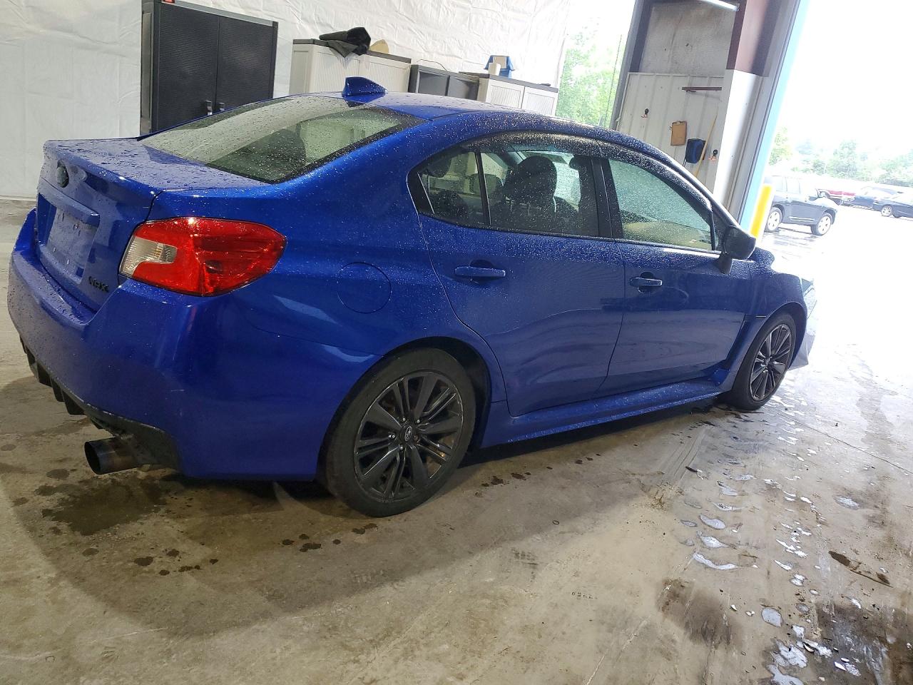 2015 Subaru Wrx Blue vin: JF1VA1A65F9826560