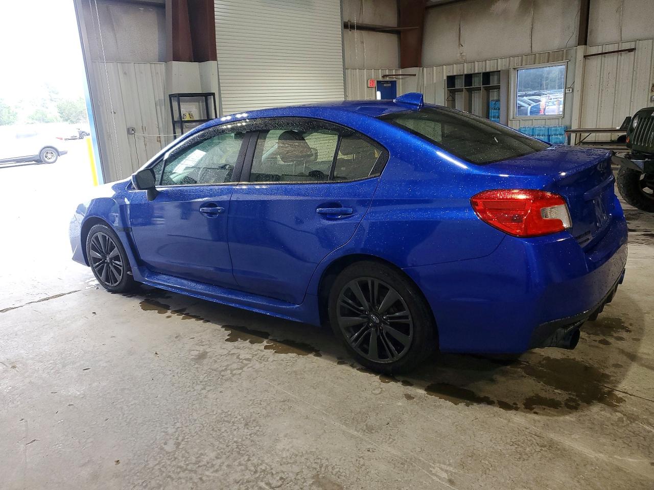 2015 Subaru Wrx Blue vin: JF1VA1A65F9826560