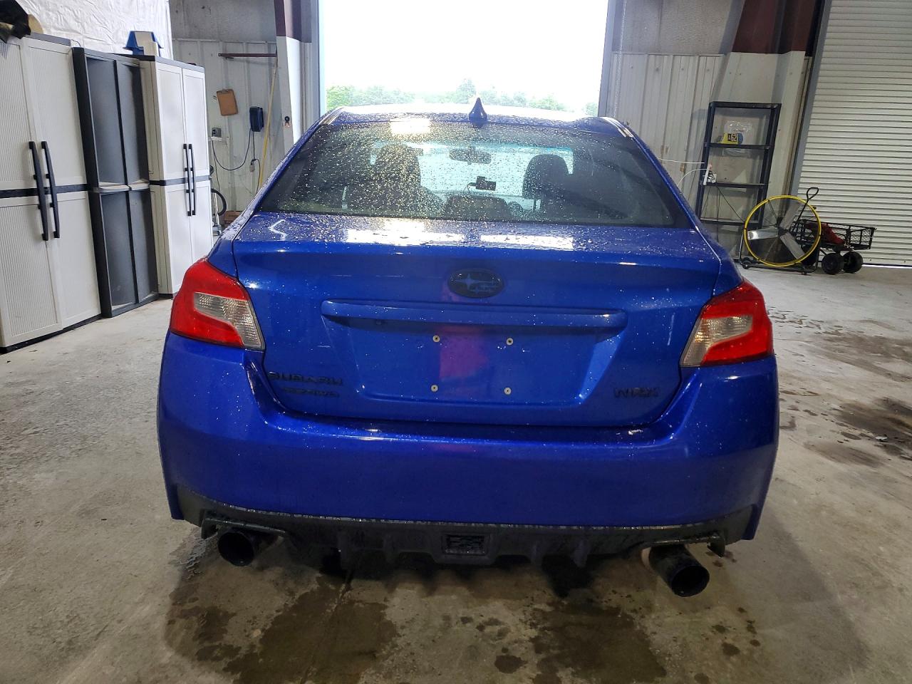 2015 Subaru Wrx Blue vin: JF1VA1A65F9826560