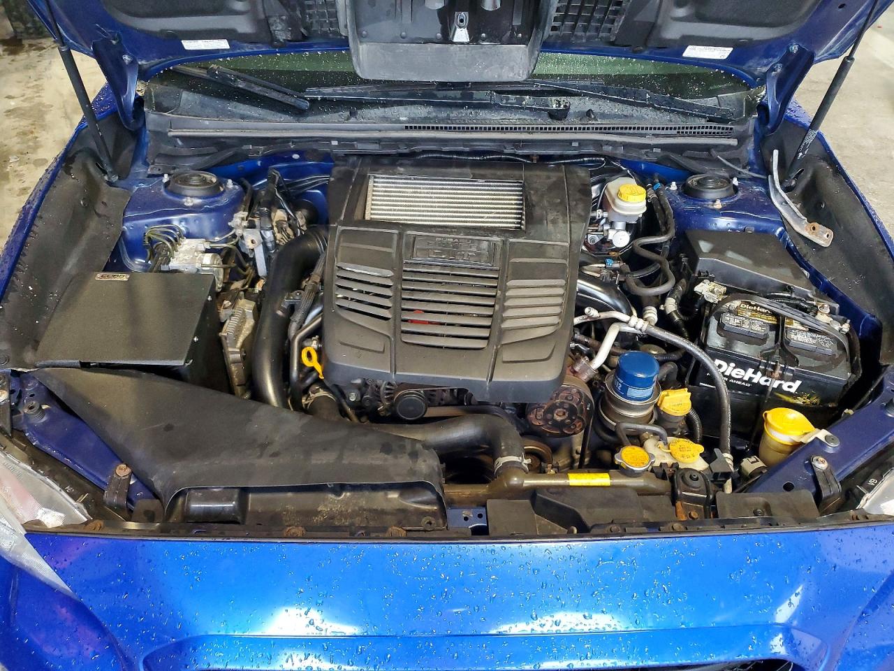 2015 Subaru Wrx Blue vin: JF1VA1A65F9826560