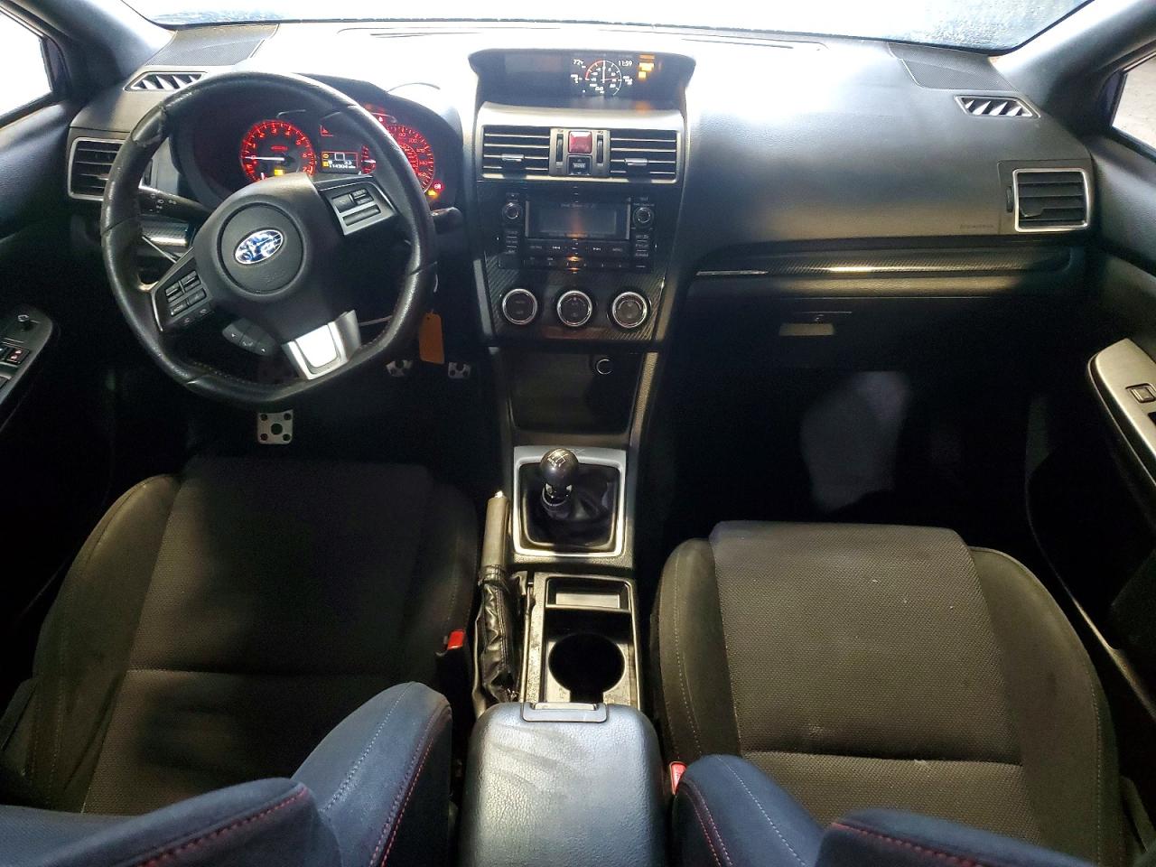 2015 Subaru Wrx Blue vin: JF1VA1A65F9826560