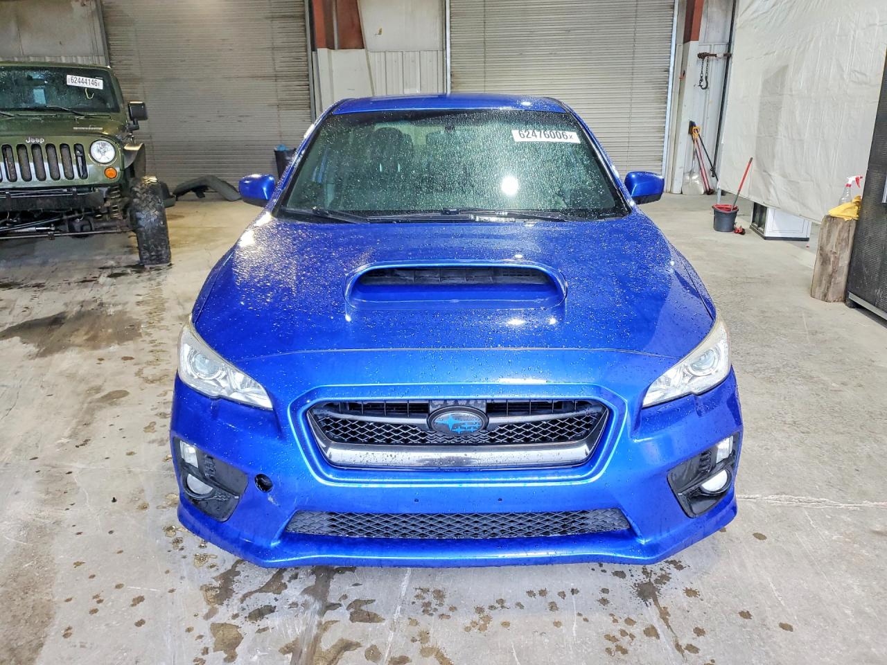 2015 Subaru Wrx Blue vin: JF1VA1A65F9826560