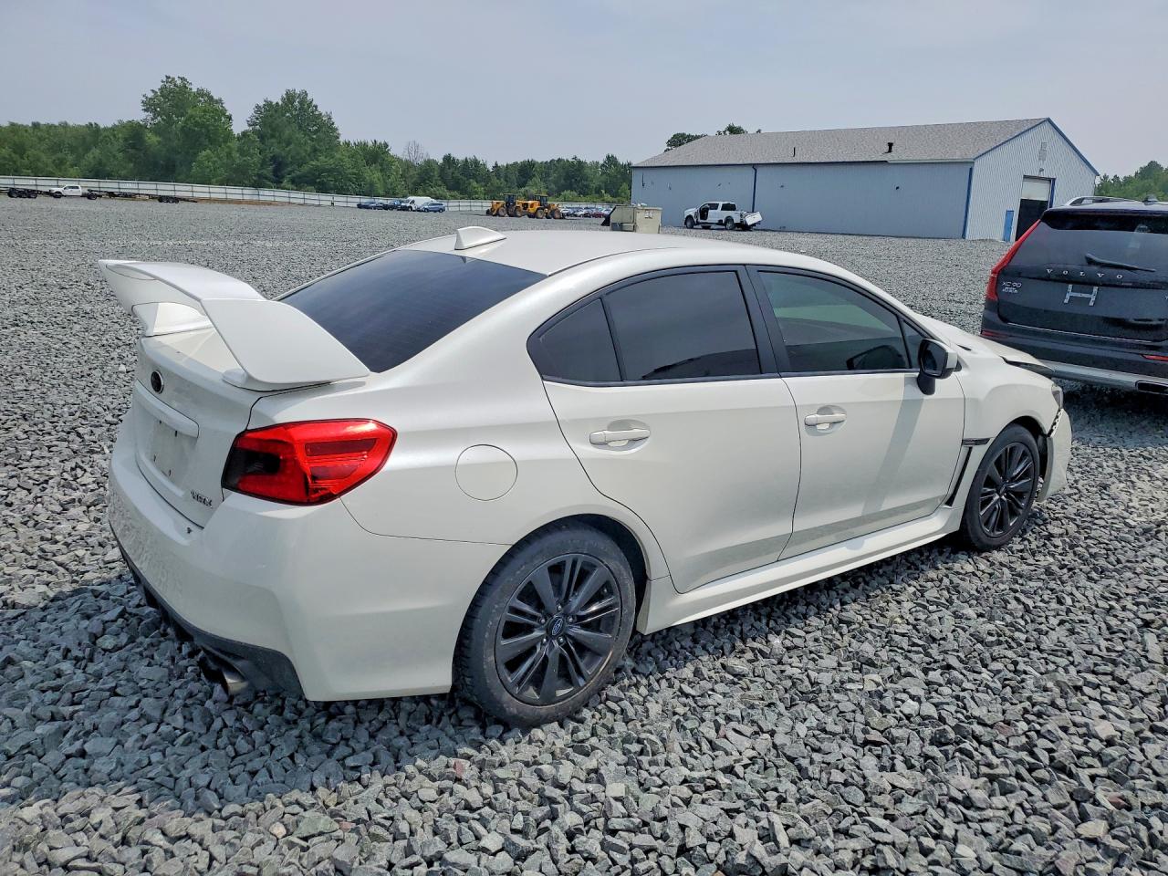 2015 Subaru Wrx Белый vin: JF1VA1A66F9821058