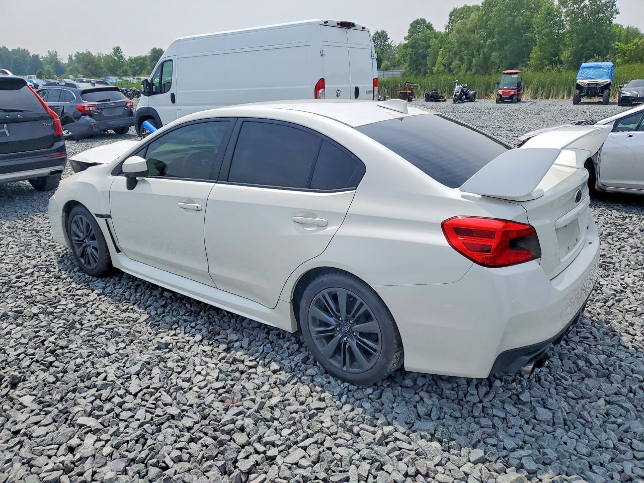 2015 Subaru Wrx Белый vin: JF1VA1A66F9821058