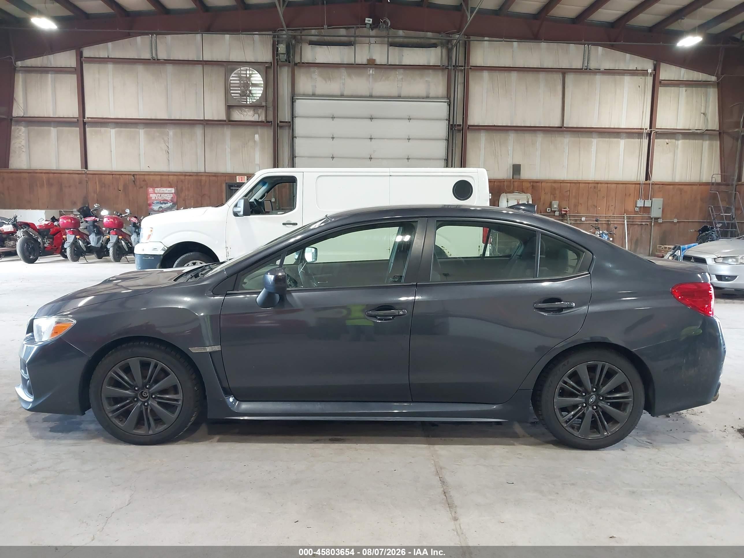 2015 Subaru Wrx   Gray vin: JF1VA1A66F9824378