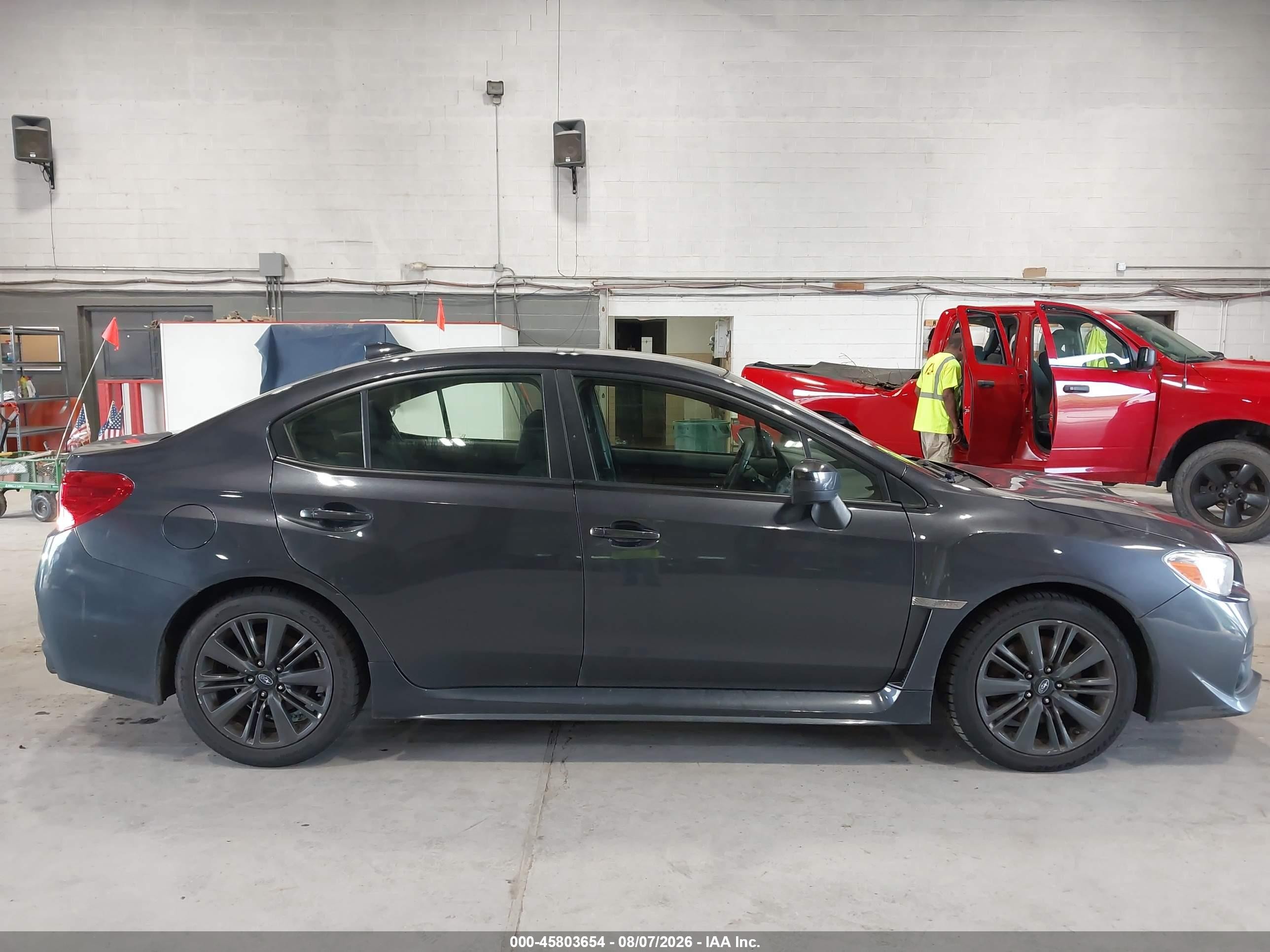 2015 Subaru Wrx   Gray vin: JF1VA1A66F9824378