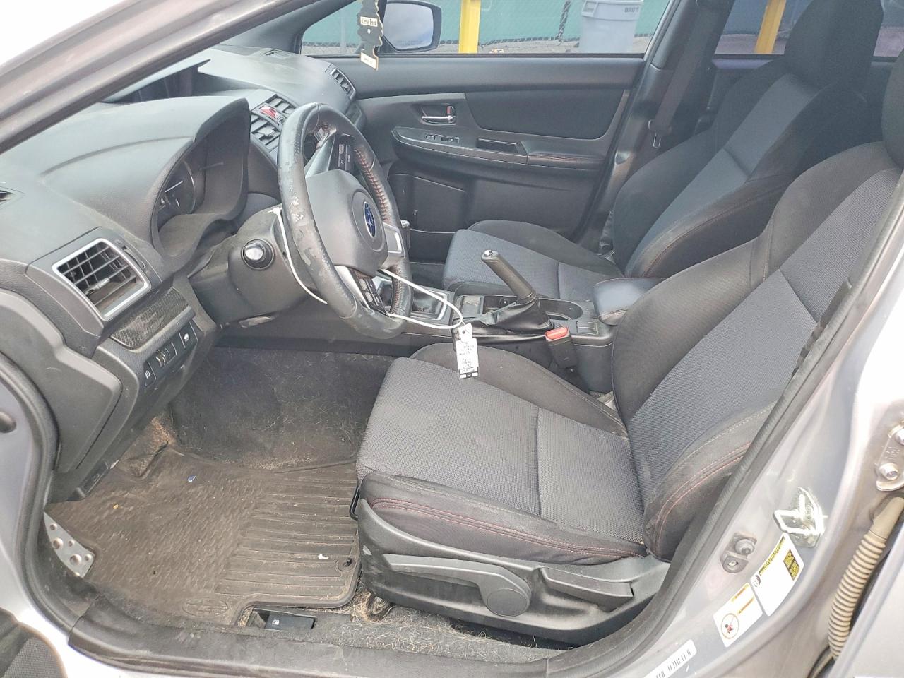 2015 Subaru Wrx Silver vin: JF1VA1A67F9805788