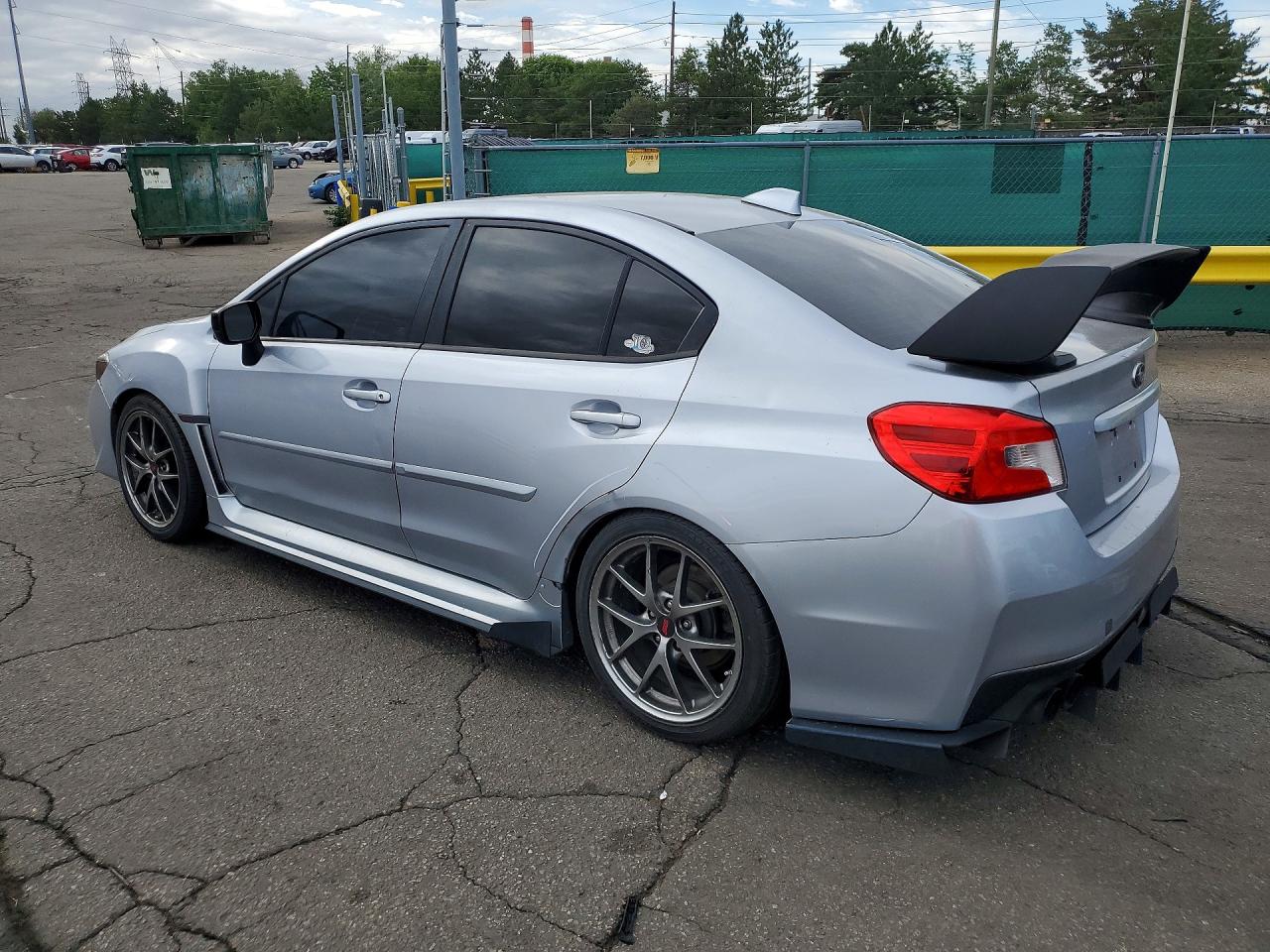 2015 Subaru Wrx Silver vin: JF1VA1A67F9805788