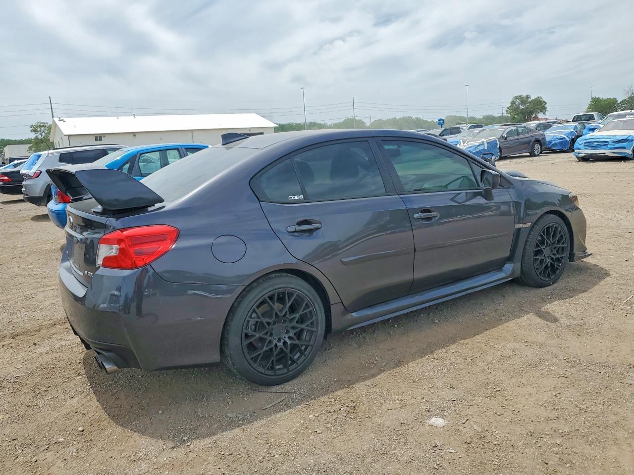 2015 Subaru Wrx Charcoal vin: JF1VA1A68F9804293