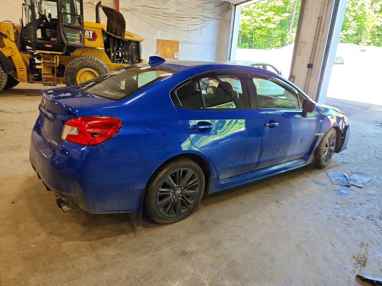 2015 Subaru Wrx Синий vin: JF1VA1A68F9820428