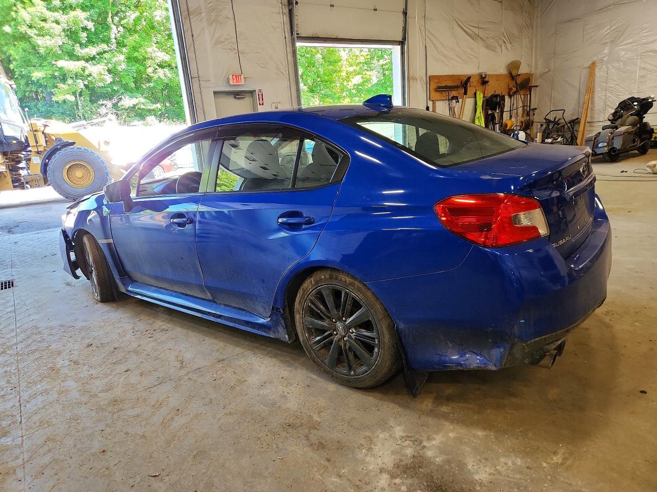 2015 Subaru Wrx Синий vin: JF1VA1A68F9820428