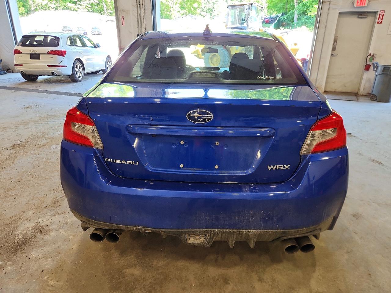 2015 Subaru Wrx Синий vin: JF1VA1A68F9820428