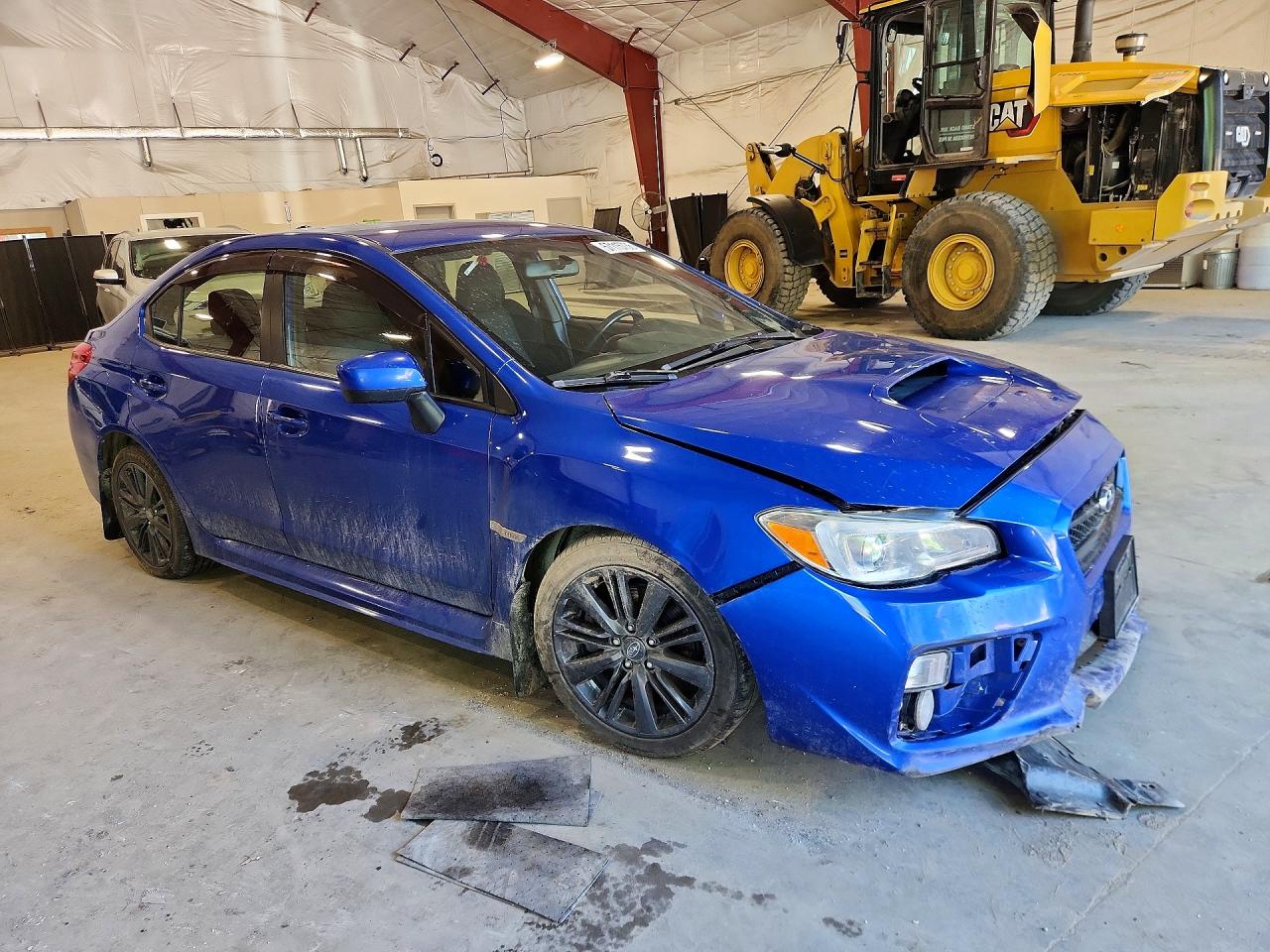2015 Subaru Wrx Синий vin: JF1VA1A68F9820428