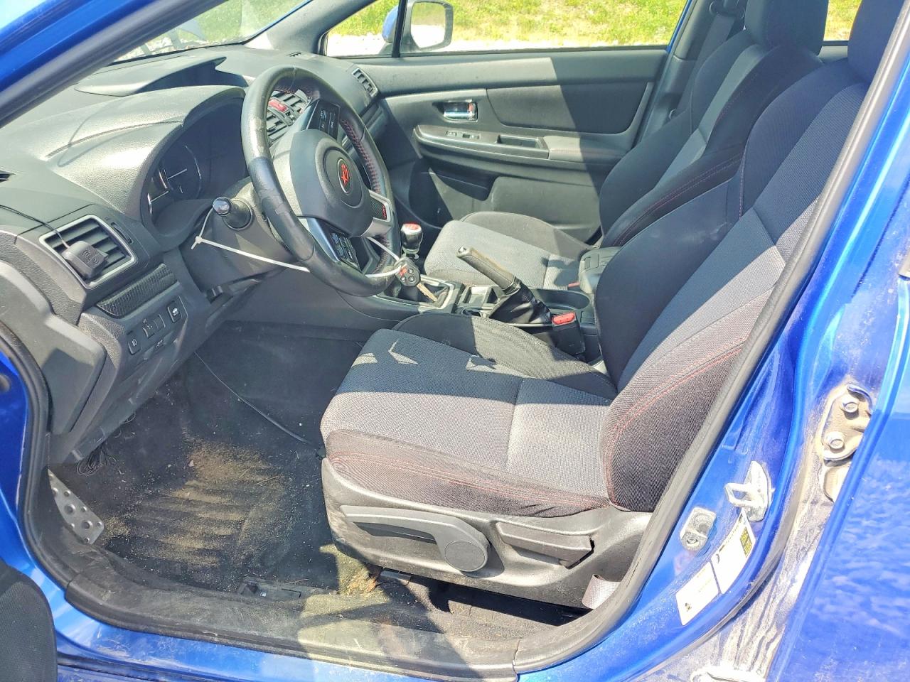2015 Subaru Wrx Blue vin: JF1VA1A68F9820428