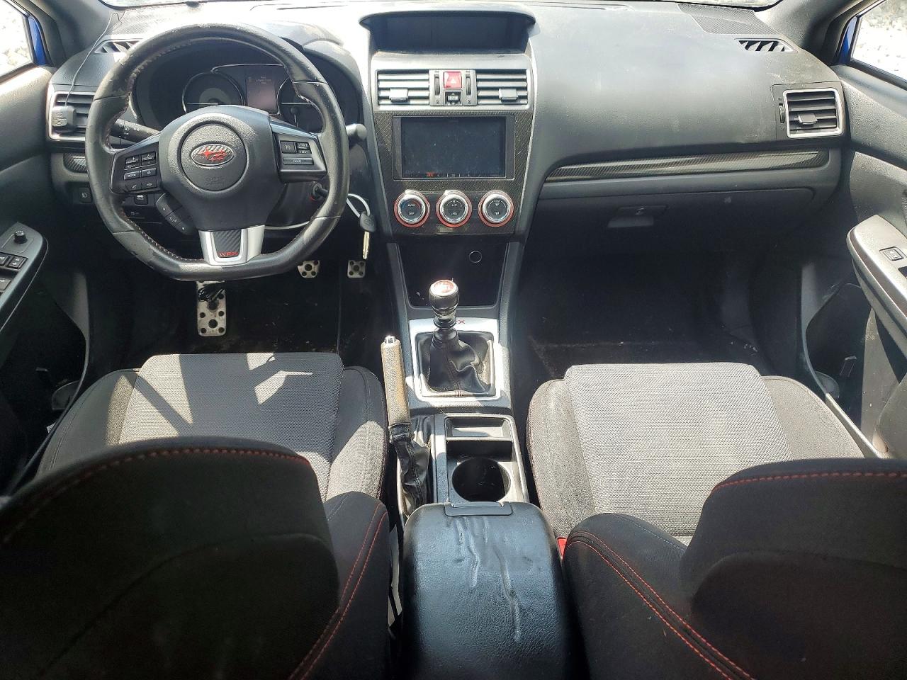 2015 Subaru Wrx Blue vin: JF1VA1A68F9820428