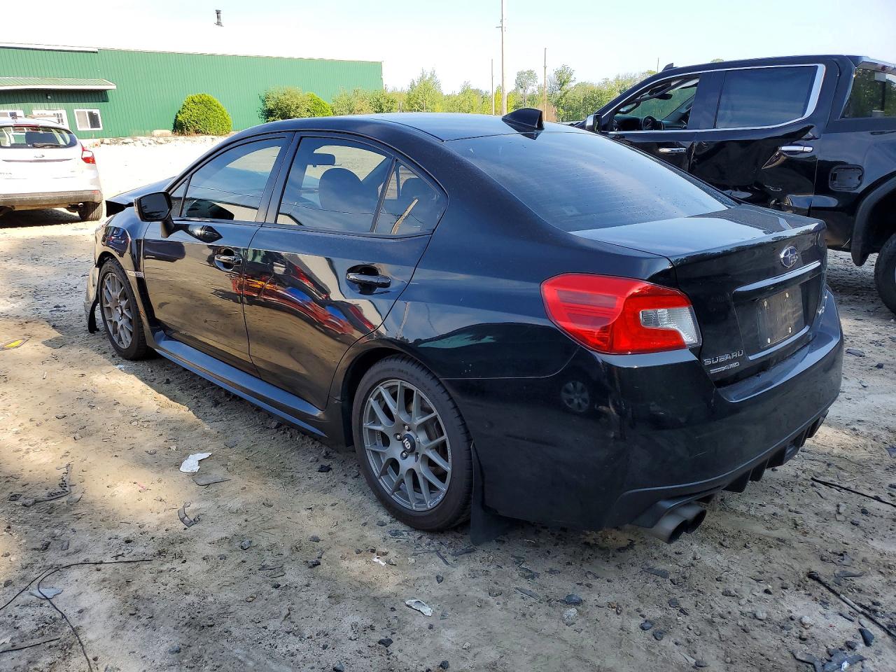 2015 Subaru Wrx Black vin: JF1VA1A68F9831638