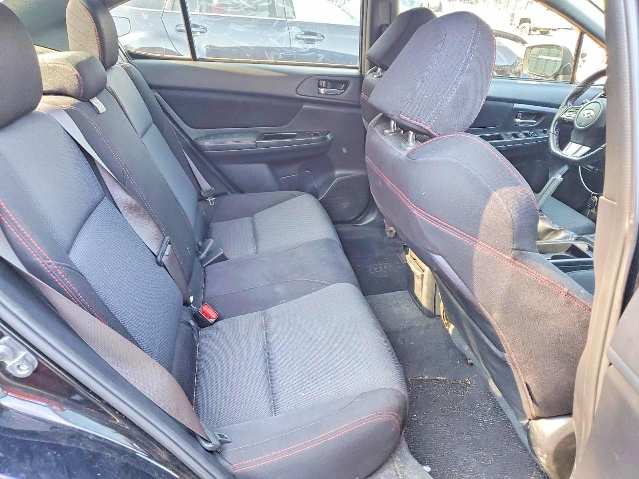 2015 Subaru Wrx Black vin: JF1VA1A68F9831638