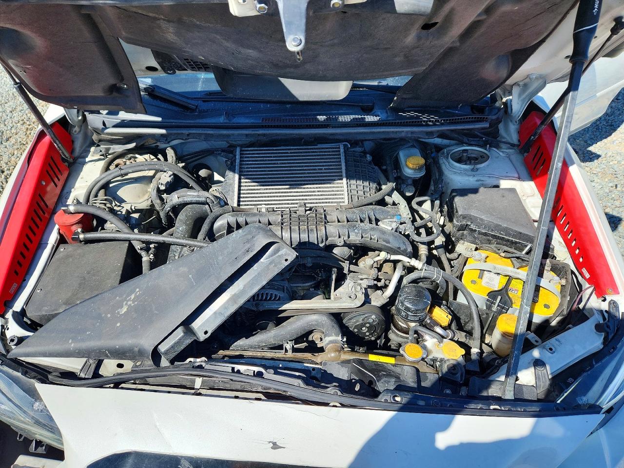 2015 Subaru Wrx White vin: JF1VA1A68F9835785