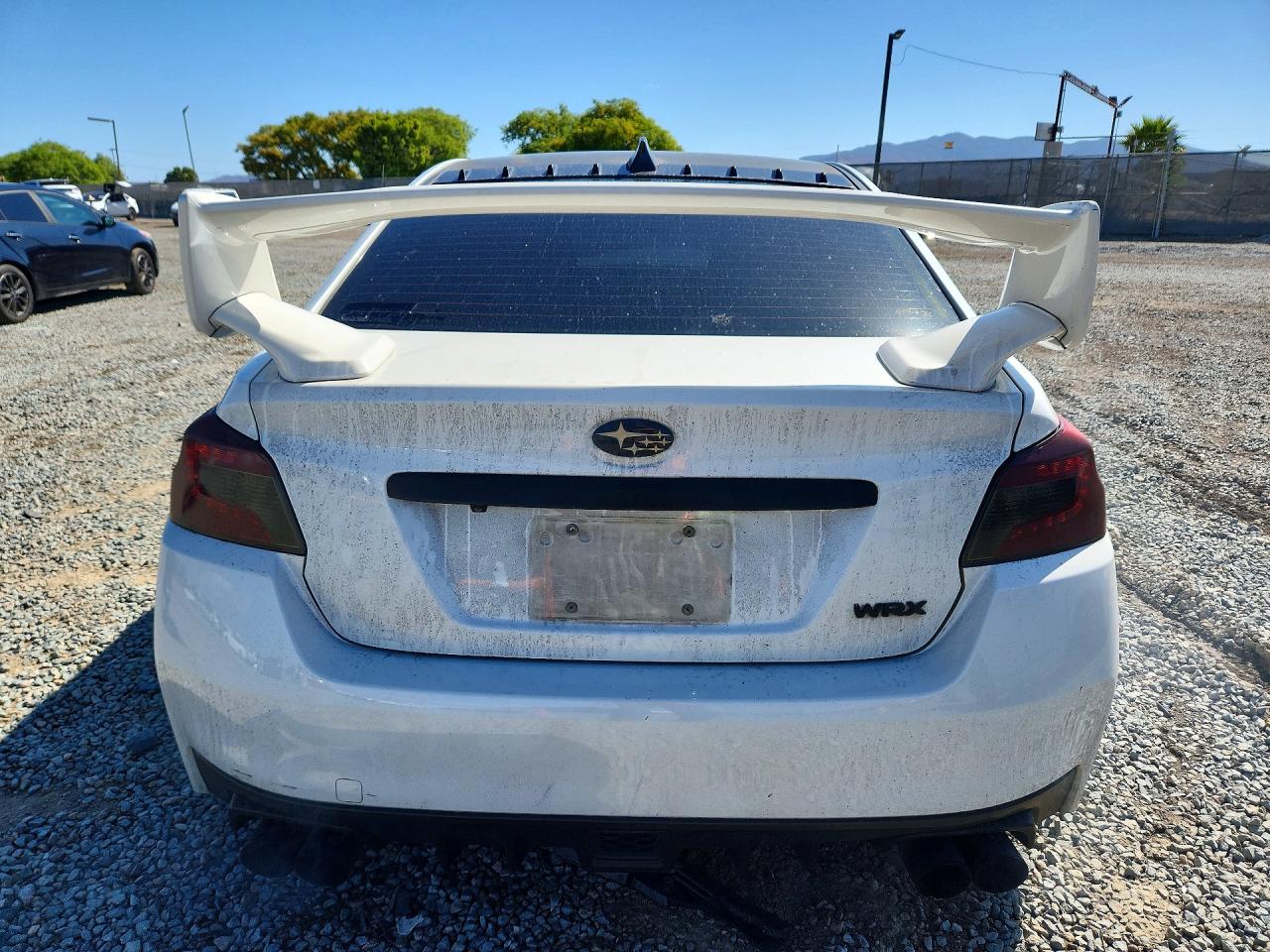 2015 Subaru Wrx White vin: JF1VA1A68F9835785