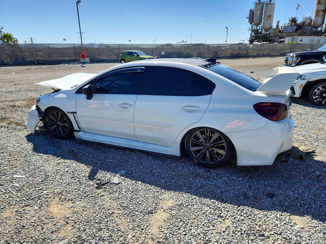 2015 Subaru Wrx White vin: JF1VA1A68F9835785