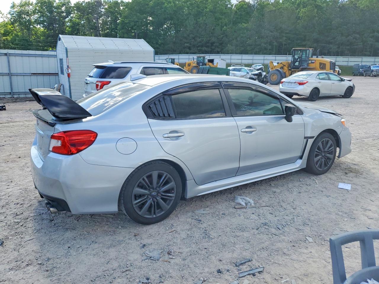 2020 Subaru Wrx Silver vin: JF1VA1A68L9802104