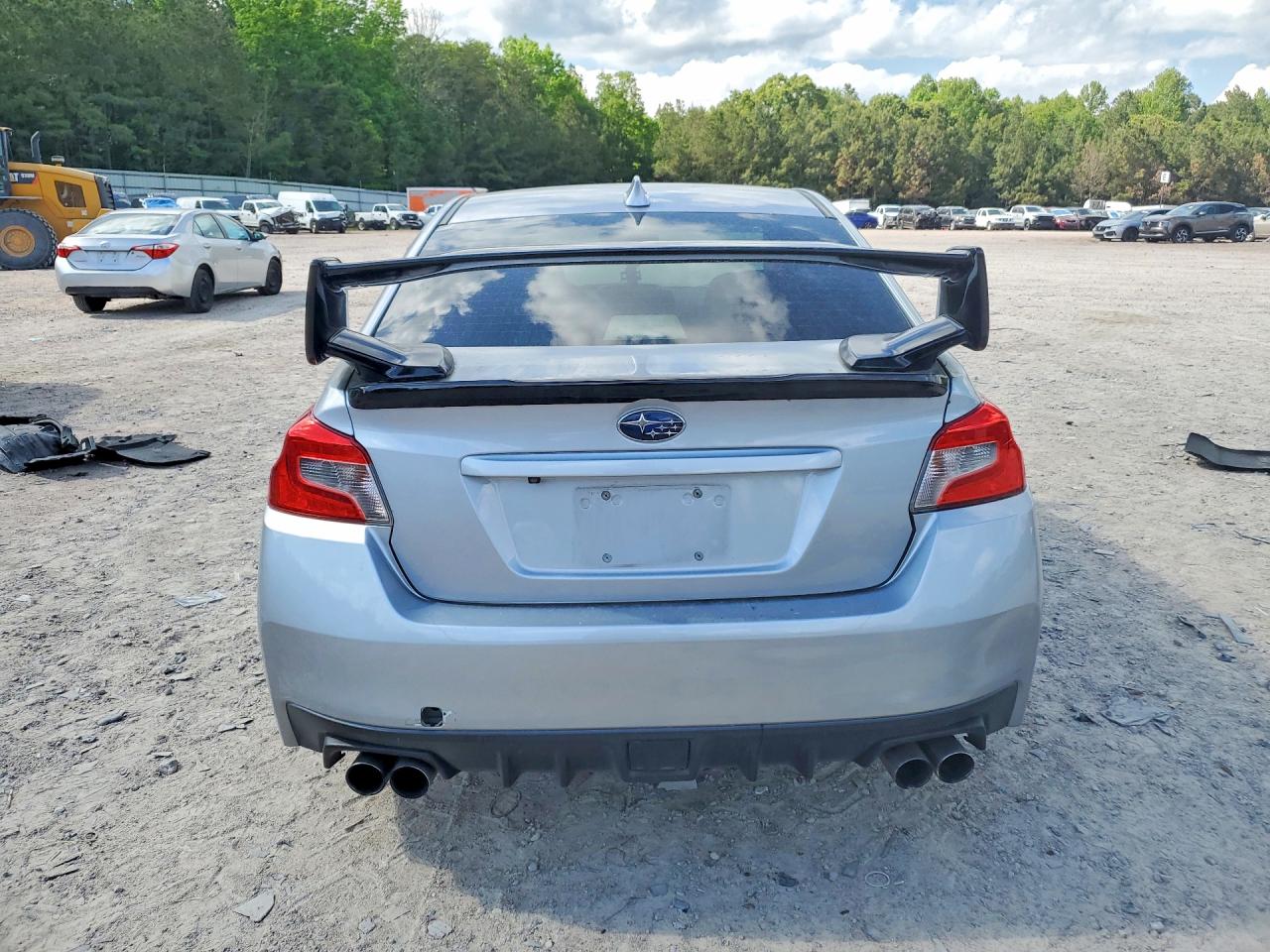 2020 Subaru Wrx Silver vin: JF1VA1A68L9802104