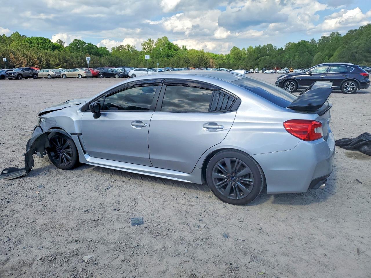 2020 Subaru Wrx Silver vin: JF1VA1A68L9802104