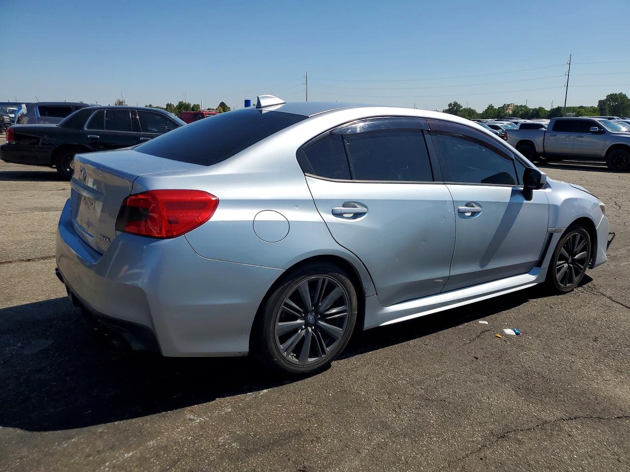 2015 Subaru Wrx Серебряный vin: JF1VA1A69F9821040
