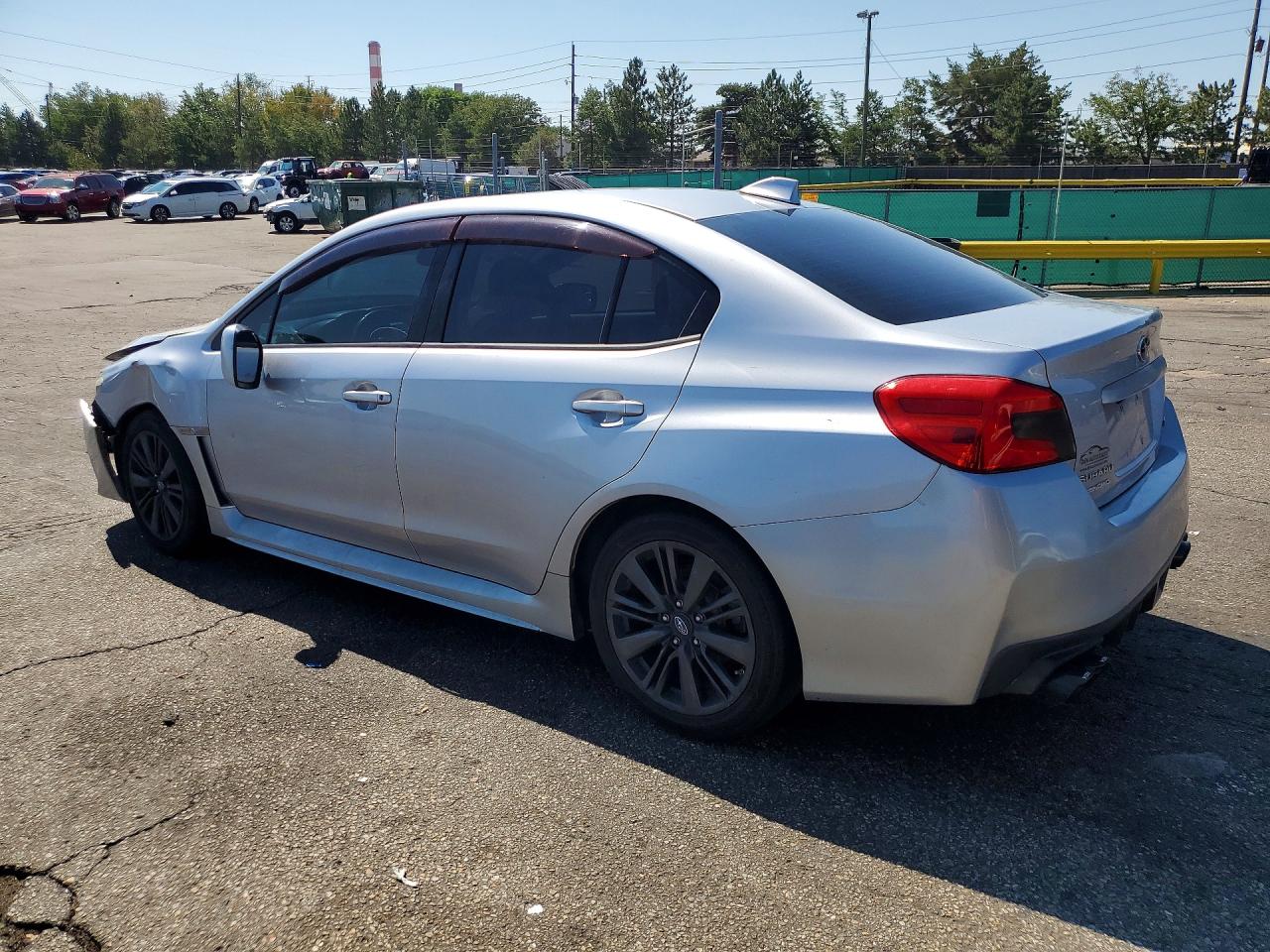 2015 Subaru Wrx Серебряный vin: JF1VA1A69F9821040