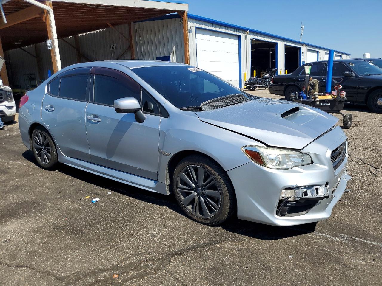 2015 Subaru Wrx Серебряный vin: JF1VA1A69F9821040