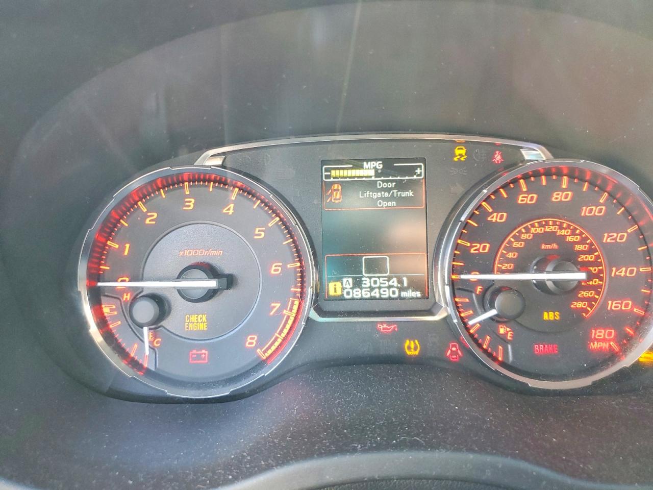 2015 Subaru Wrx Серебряный vin: JF1VA1A69F9821040