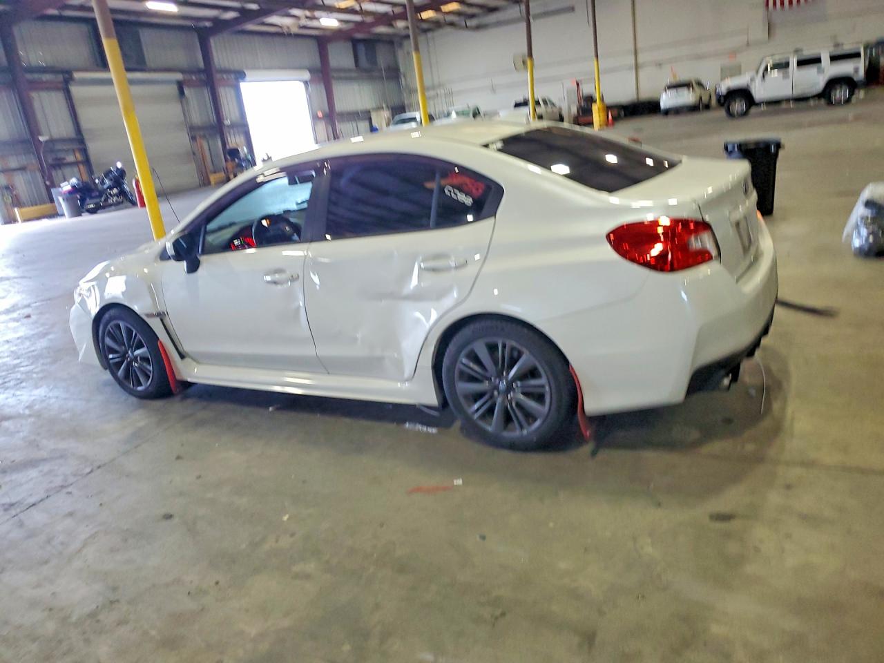 2015 Subaru Wrx White vin: JF1VA1A69F9824360