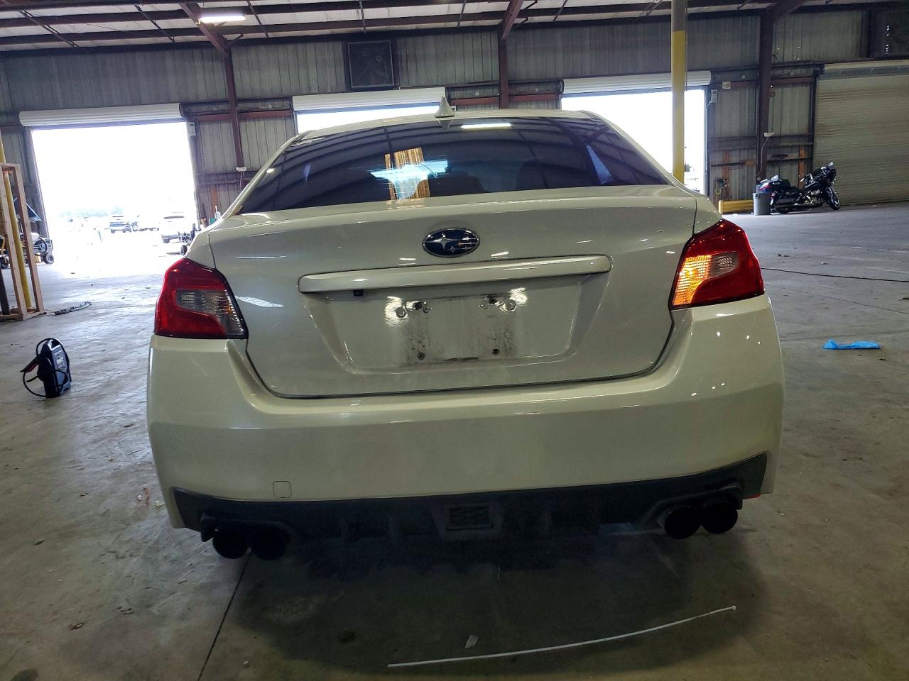 2015 Subaru Wrx White vin: JF1VA1A69F9824360