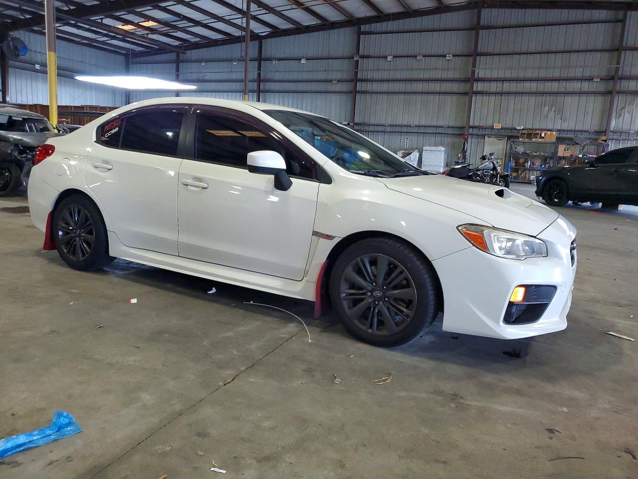 2015 Subaru Wrx White vin: JF1VA1A69F9824360