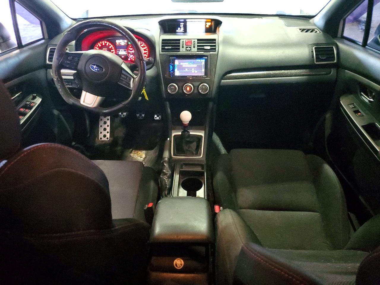 2015 Subaru Wrx White vin: JF1VA1A69F9824360