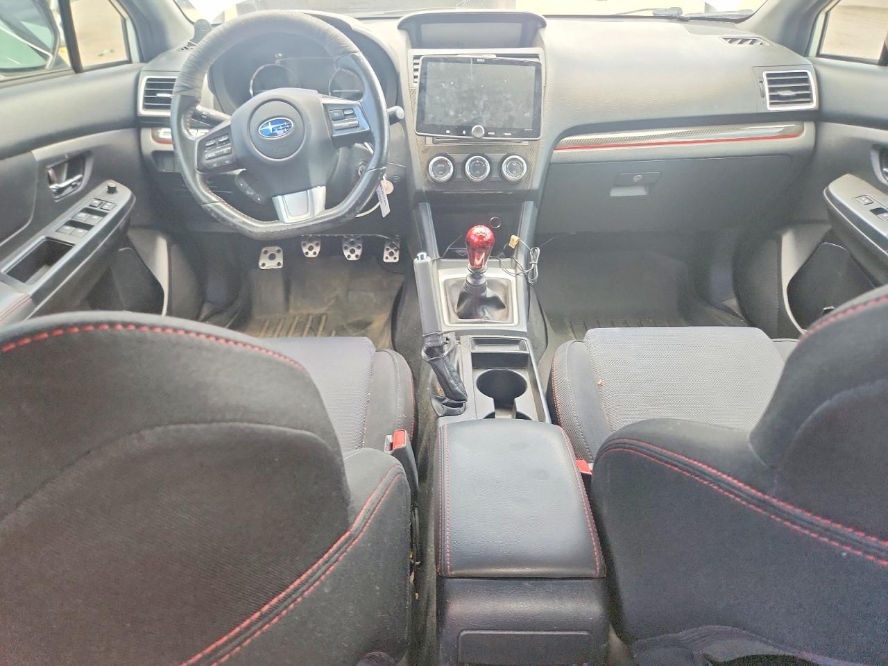 2015 Subaru Wrx White vin: JF1VA1A69F9825282