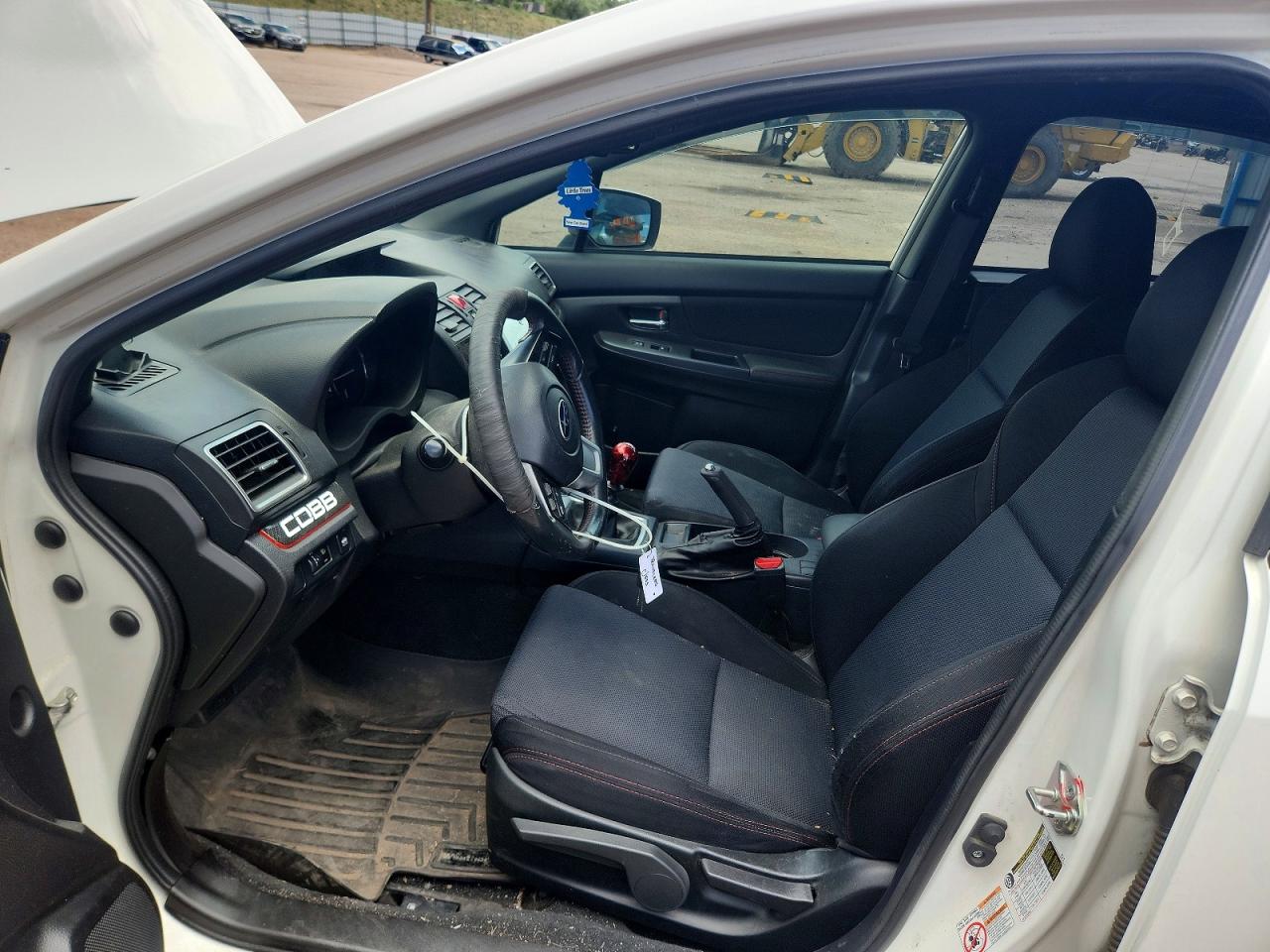 2015 Subaru Wrx White vin: JF1VA1A69F9825282