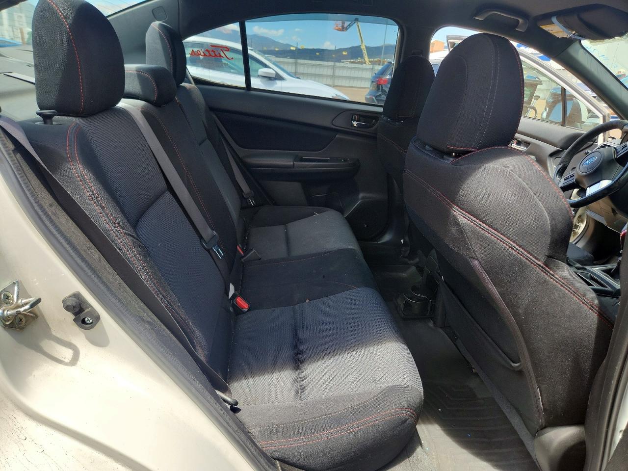 2015 Subaru Wrx White vin: JF1VA1A69F9825282