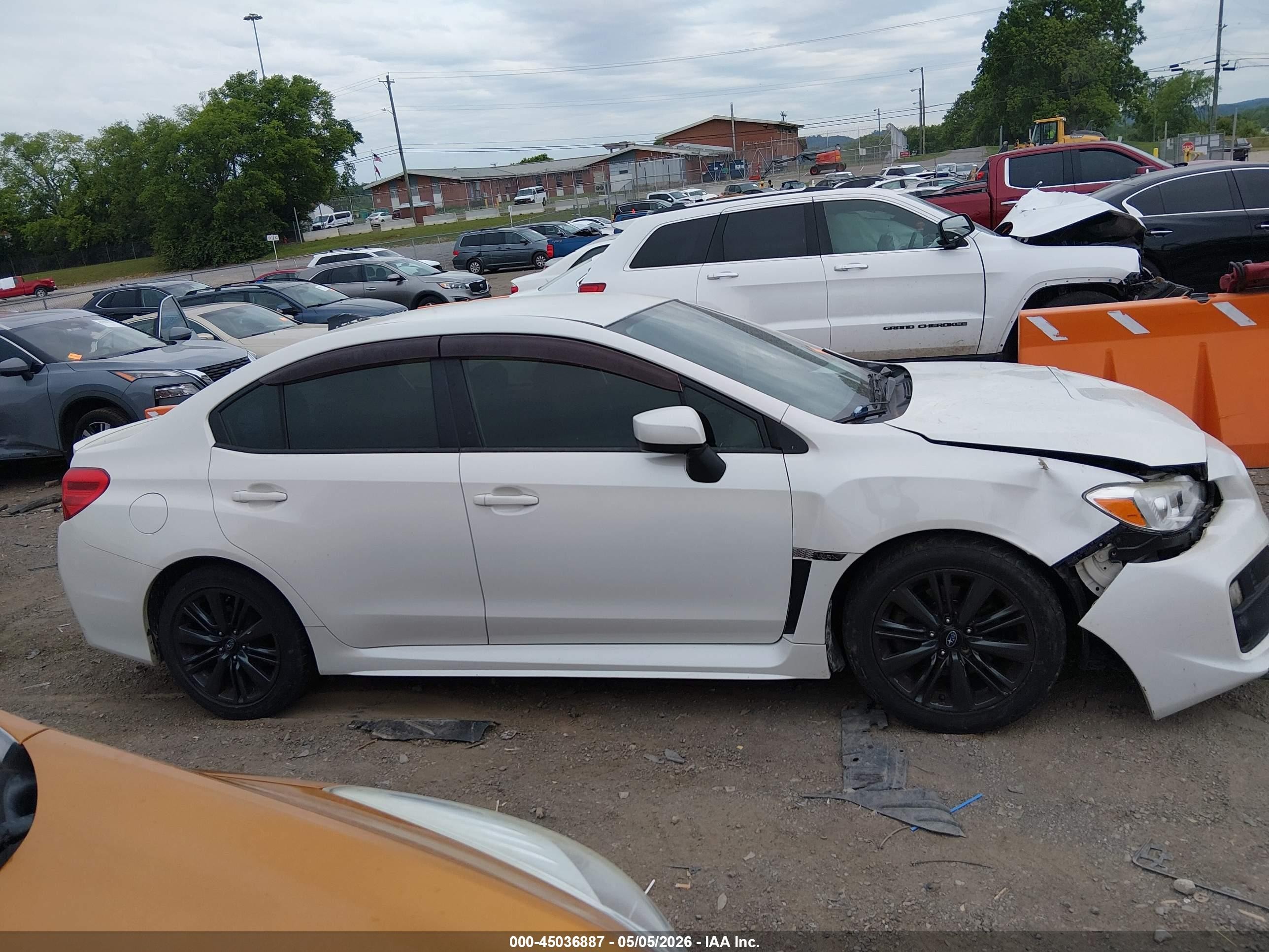 2015 Subaru Wrx   White vin: JF1VA1A69F9833964