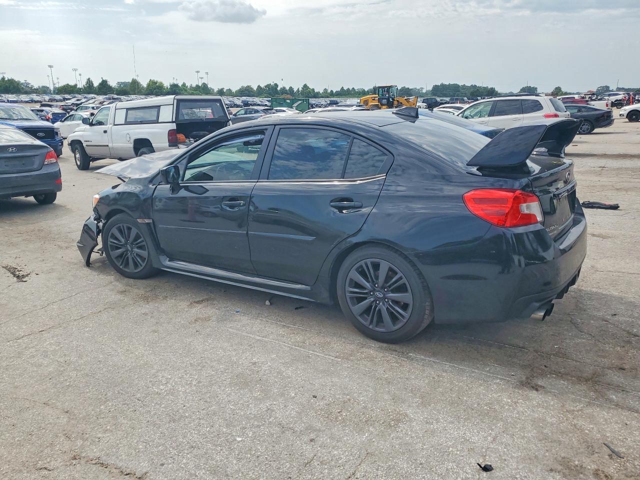 2015 Subaru Wrx Black vin: JF1VA1A69F9834399
