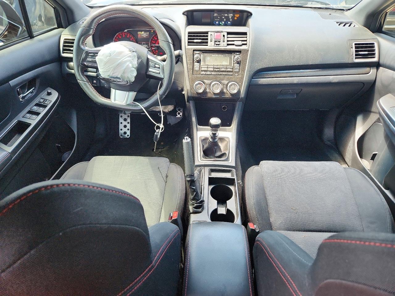 2015 Subaru Wrx Black vin: JF1VA1A69F9834399