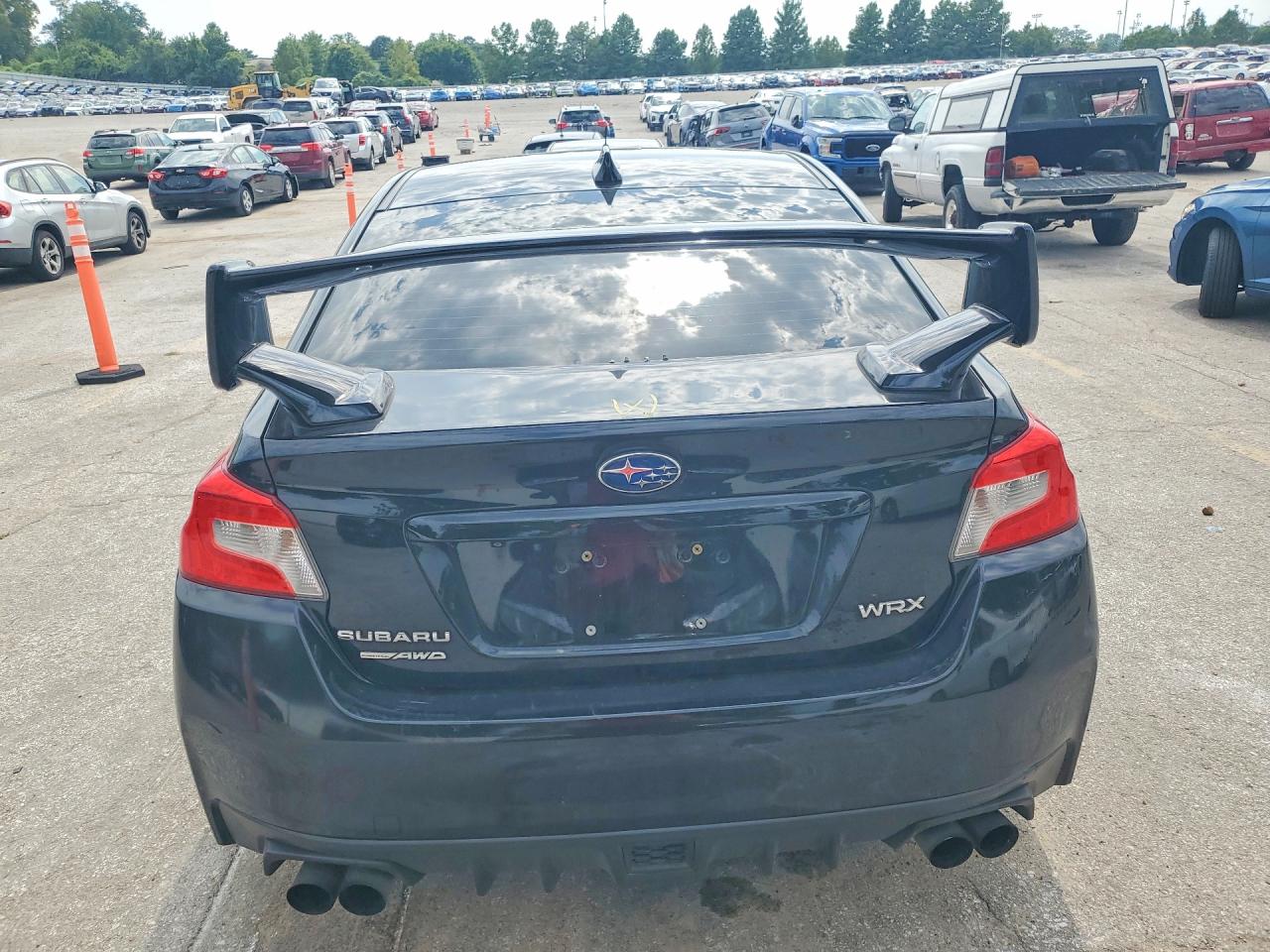 2015 Subaru Wrx Black vin: JF1VA1A69F9834399